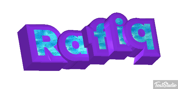 Rafiq Text effect
