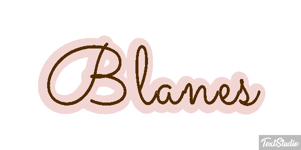 Blanes Tekst effect