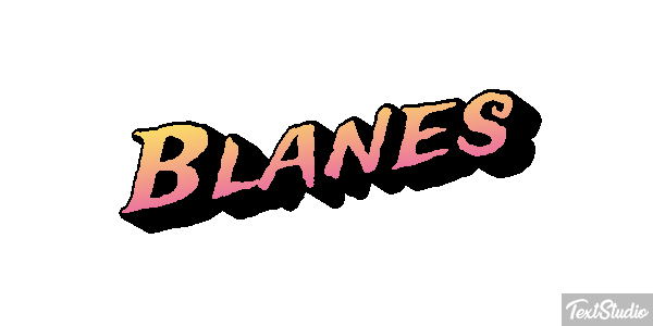 Blanes Tekst effect