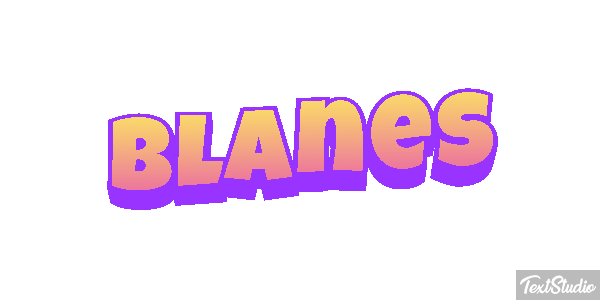 Blanes Tekst effect
