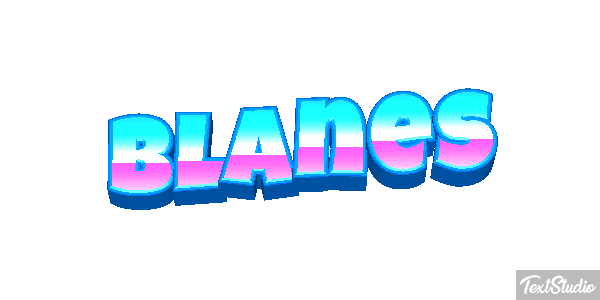 Blanes Tekst effect