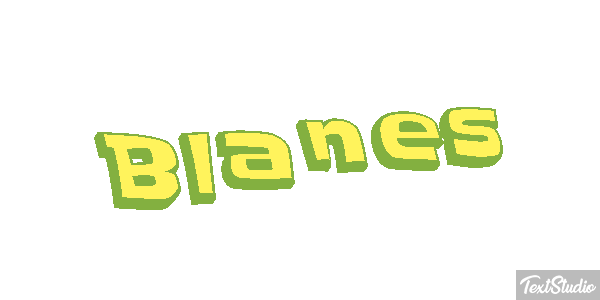 Blanes Tekst effect