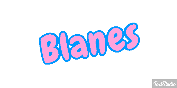 Blanes Tekst effect