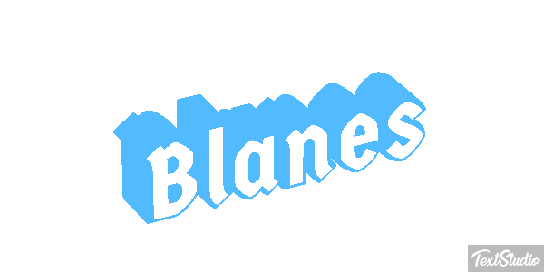 Blanes Tekst effect