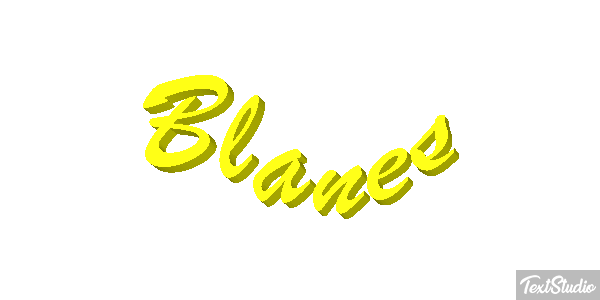 Blanes Tekst effect