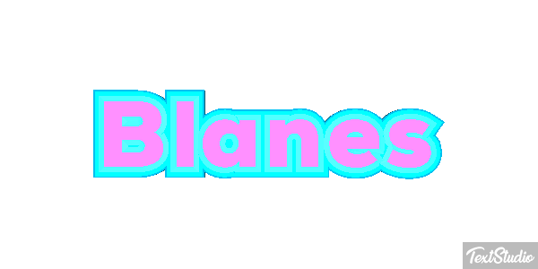 Blanes Tekst effect