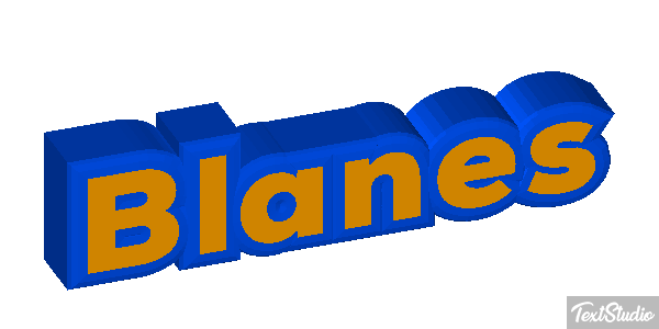 Blanes Tekst effect