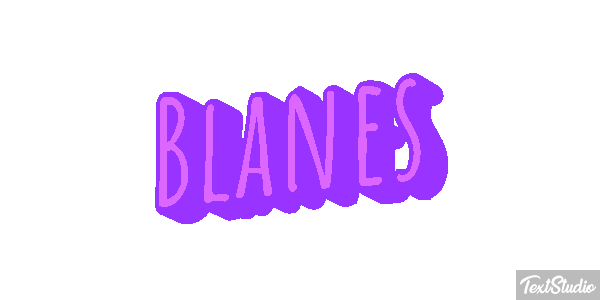 Blanes Tekst effect