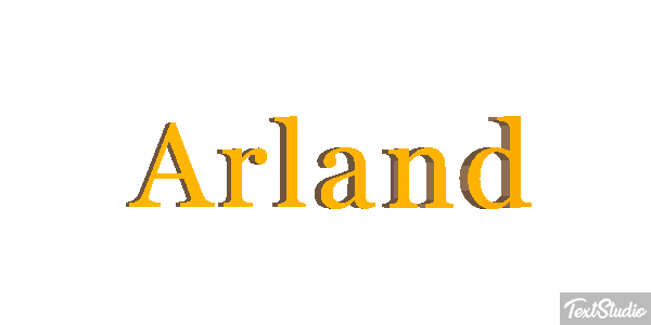 Arland Effet de texte