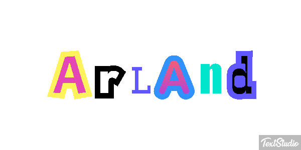 Arland Effet de texte