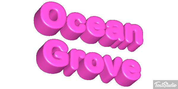 Ocean Grove Effetto testo