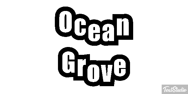 Ocean Grove Effetto testo