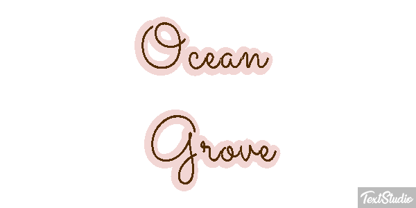 Ocean Grove Effetto testo