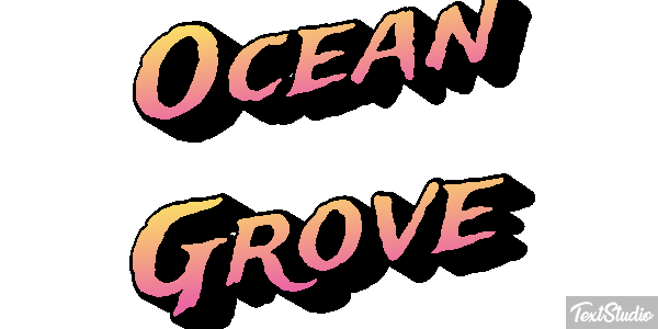 Ocean Grove Effetto testo