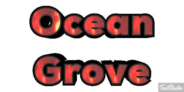 Ocean Grove Effetto testo