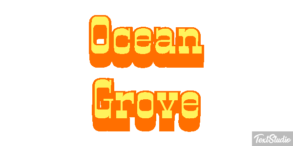 Ocean Grove Effetto testo