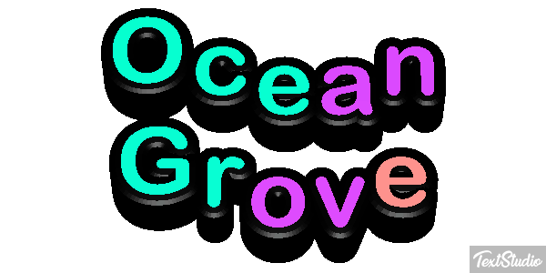 Ocean Grove Effetto testo