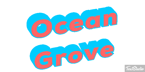 Ocean Grove Effetto testo