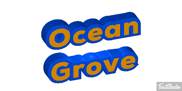 Ocean Grove Effetto testo