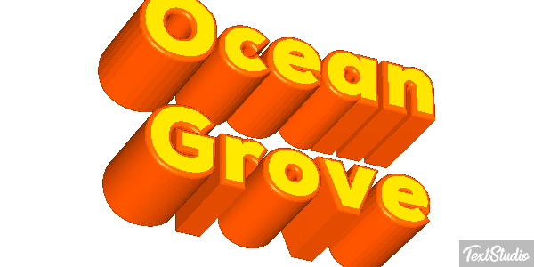 Ocean Grove Effetto testo