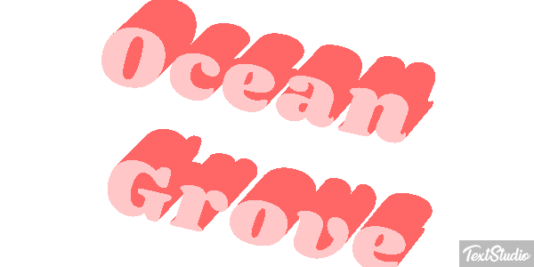 Ocean Grove Effetto testo