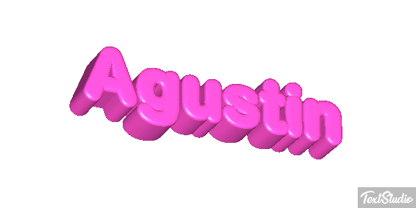 Agustín Efecto de texto