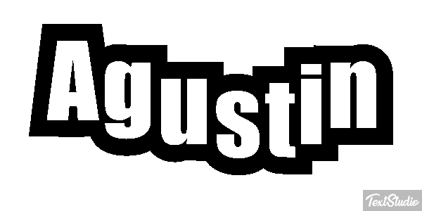 Agustín Efecto de texto