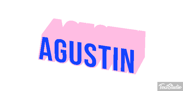 Agustín Efecto de texto