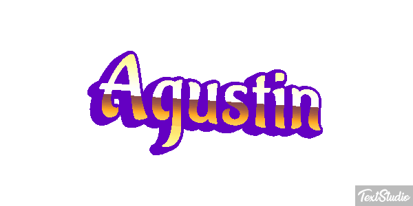 Agustín Efecto de texto