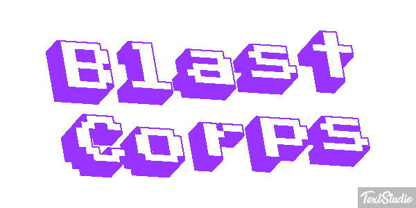Blast Corps Effetto testo