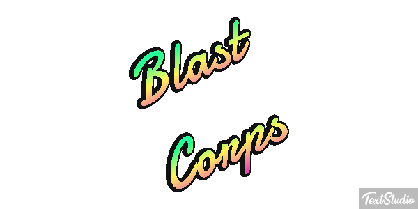 Blast Corps Effetto testo