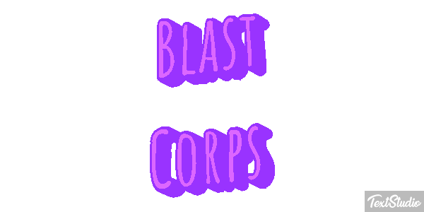Blast Corps Effetto testo