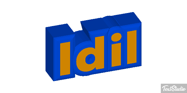 İdil Текстовый эффект