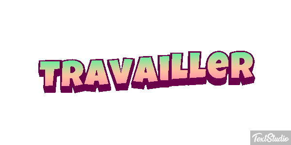 Travailler Effet de texte