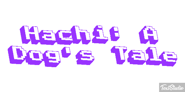 Hachi: A Dog's Tale Efecto de texto