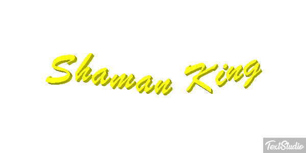 Shaman King Efekt tekstowy