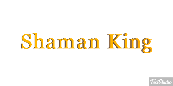 Shaman King Efekt tekstowy