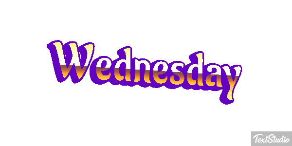 Wednesday Texteffekt