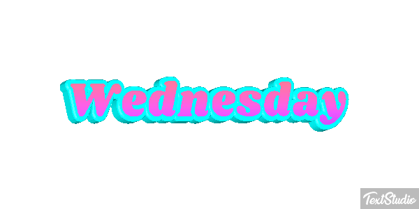 Wednesday Texteffekt