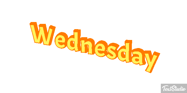 Wednesday Texteffekt