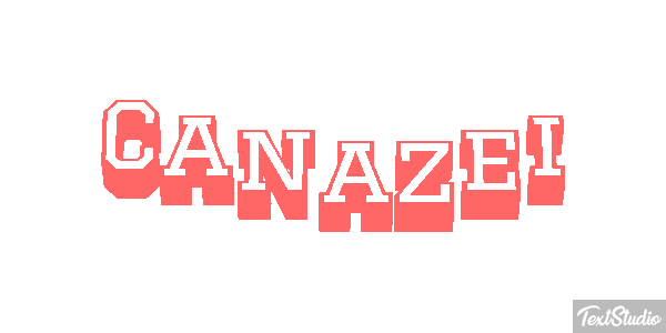 Canazei Efeito do texto