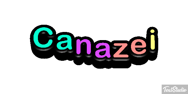 Canazei Efeito do texto
