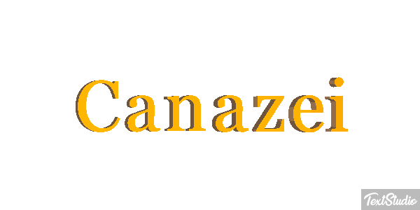 Canazei Efeito do texto