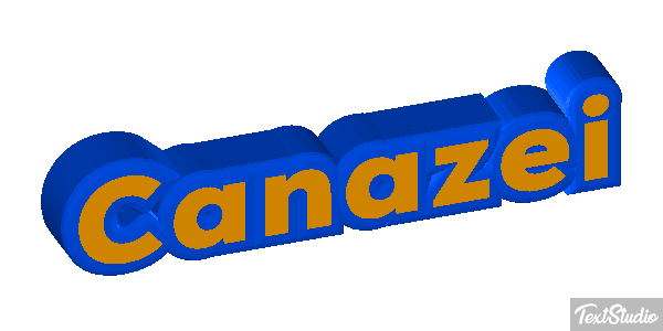 Canazei Efeito do texto