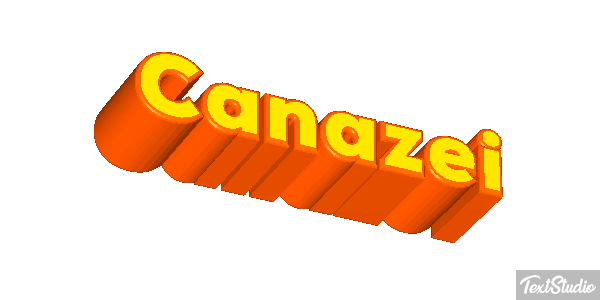 Canazei Efeito do texto