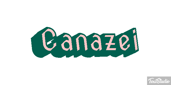 Canazei Efeito do texto