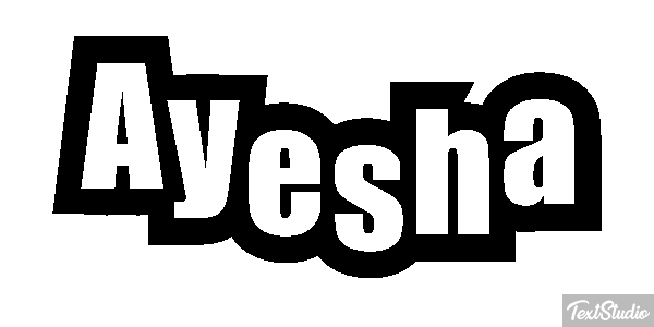 Ayesha Efekt tekstowy