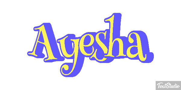 Ayesha Efekt tekstowy