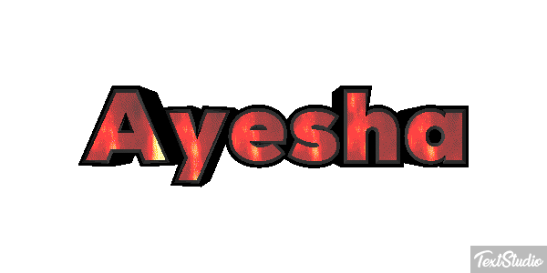 Ayesha Efekt tekstowy