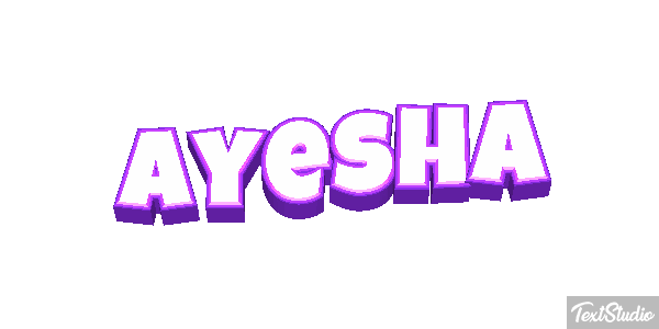 Ayesha Efekt tekstowy